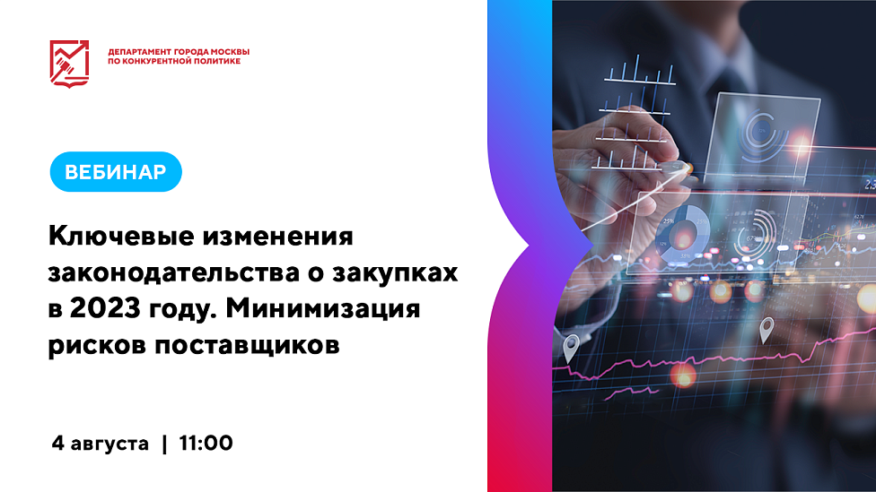 Ключевые изменения законодательства о закупках в 2023 году. Минимизация рисков Поставщиков